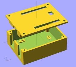 ekobots arduino cas pinshape robotique l'électronique dyi boîte 3d print model - Mito3D