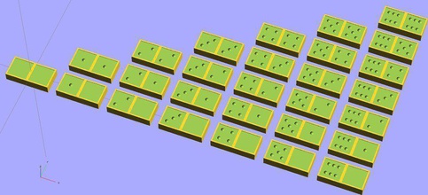 ekobots domino pinshape oyna parça oyunlar oyun 3d print model - Mito3D