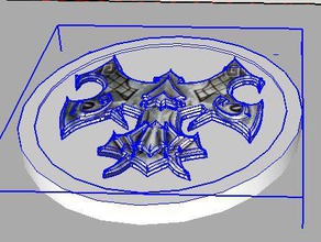 antigos nórdicos moeda pinshape skyrim elder scrolls arte antiguidades 3d print model - Mito3D