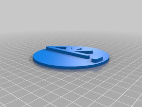 Abzeichen pinshape bank 3d print model - Mito3D