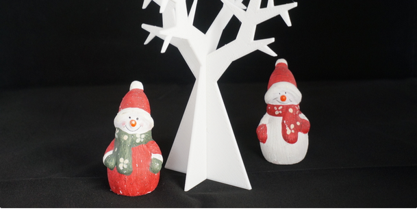 winter tree gcodeprintr download free stl model printablescom 3d models seasonal designs & christmas year's decoration xmas 3d print model - Mito3D