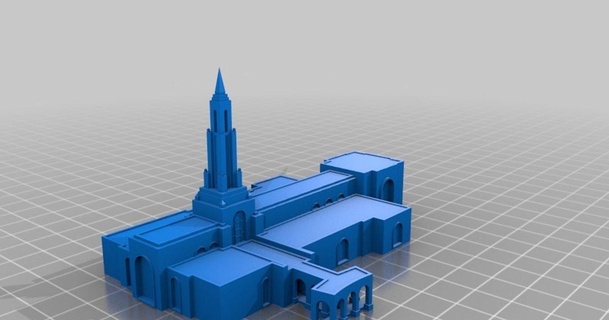 redlands lds temple jhwblender download free stl model printablescom 3d models world & scans architecture urbanism california 3d print model - Mito3D