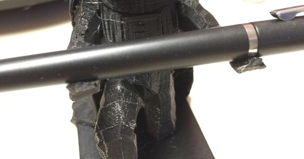 pobre darth Vader caneta suporte jhwblender baixar livre stl modelo printablescom 3d modelos arte Projeto esculturas ajoelhar ajoelhado 3d print model - Mito3D