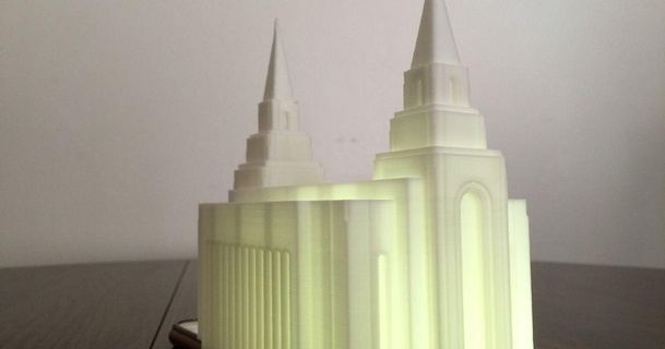 lds Kansas città tempio frullatore Scarica gratuito stl modello printablescom 3d Modelli mondo scansioni architettura urbanistica 3d print model - Mito3D