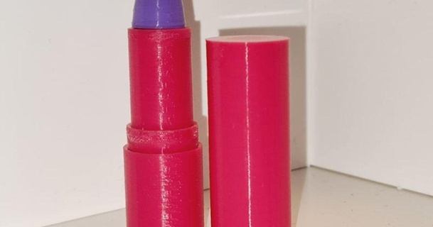 rouge lèvres gamins épalmqvist Télécharger libre stl modèle imprimablescom 3d modèles jouets Jeux Couleur poupée maquillage 3d print model - Mito3D