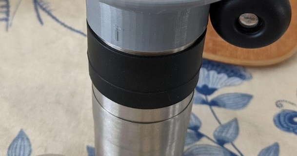 porlex mini coffee grinder funnel apant1 download free stl model printablescom 3d models household kitchen coffeegrinder 3d print model - Mito3D