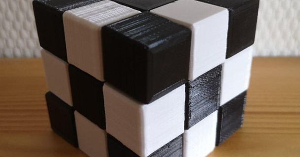 gomma cancellare cubo puzzle max3d Scarica gratuito stl modello printablescom 3d Modelli giocattoli Giochi edificio freddo gioco spielzeug 3d print model - Mito3D