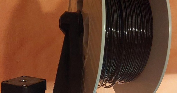 filament bobine titulaire soutien prusa mini Matthieu Télécharger libre stl modèle imprimablescom 3d modèles imprimantes mises niveau support Prusamini 3d print model - Mito3D