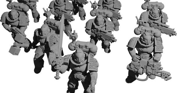 space soldiers - watchers death udo's 3d world download free stl model printablescom models toys & games outdoor 3d print model - Mito3D