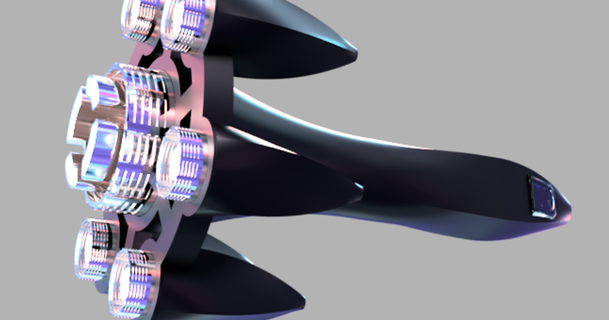 sfumature vendicatore ir blinx Scarica gratuito stl modello printablescom 3d Modelli giocattoli Giochi razzo fantascienza scifi navicella spaziale nave stellare 3d print model - Mito3D