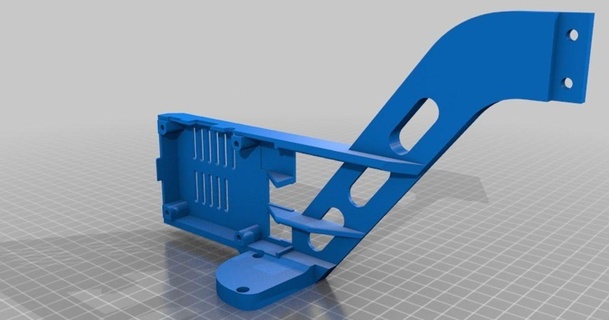 mk3 frame brace pi mount skiid download free stl model printablescom 3d models printers accessories 3d print model - Mito3D