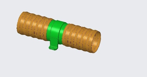 abluft i verbinder mk1 scorch1262 descargar gratis stl modelo imprimiblescom 3d modelos pasatiempo hacedores ideas abluftsystem10cm 3d print model - Mito3D