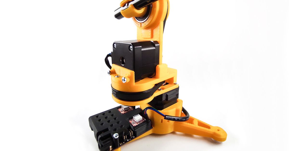laser pointer robot remotelly controlled + arduino python control app extras jjrobots download free stl model printablescom 3d models hobby & makers rc robotics fpvcameramount panandtilt 3D print model - Mito3D