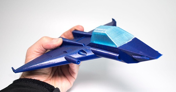 rápido reconocimiento combatiente aeronave blinx descargar gratis stl modelo imprimiblescom 3d modelos juguetes juegos avion combate ciencia ficción sf 3d print model - Mito3D