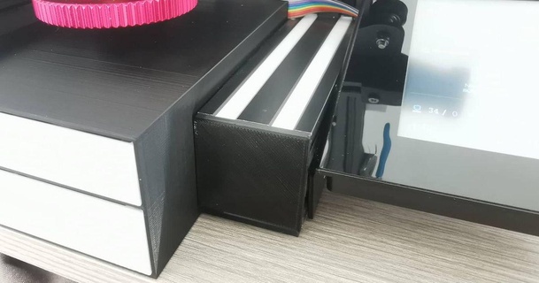 40x40mm endcap ender 3 pro kel-morian download free stl model printablescom 3d models printers - upgrades creality display ender3 3d print model - Mito3D