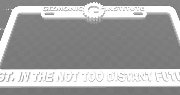 gizmonik Enstitü Avustralya Brezilya Kuzey Amerika ülkelerinin kullandığı saat uygulaması uzak gelecek lisans tabak çerçeve mst3k Becker Thorne indir Bedava stl model printablescom 3d modeller Sanat tasarım 2d tabaklar logolar 3d print model - Mito3D