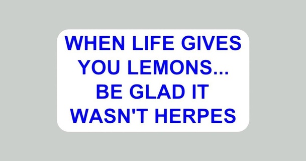 life lemons glad herpes sign becker thorne download free stl model printablescom 3d models art & design 2d plates logos fridgemagnet funnysign refrigeratormagnet 3d print model - Mito3D