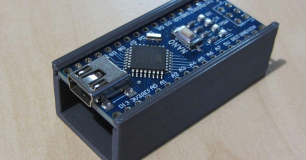 arduino nano holder hd creator download free stl model printablescom 3d models hobby & makers electronics arduinonano 3d print model - Mito3D