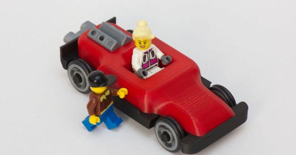 yarış araç araba modüler tuğla uyumlu k eye indir Bedava stl model printablescom 3d modeller oyuncaklar oyunlar dış mekan Lego lego mini figür 3d print model - Mito3D