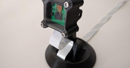 Ahududu pi kamera masaüstü ayakta durmak Greg yapıcı indir Bedava stl model printablescom 3d modeller hobi yapımcılar elektronik ahududu 3d print model - Mito3D