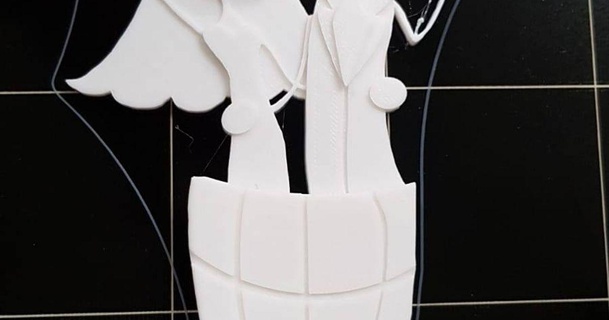 düğün kek topper adli indir Bedava stl model printablescom 3d modeller ev halkı mutfak prusai3mk2 3d print model - Mito3D