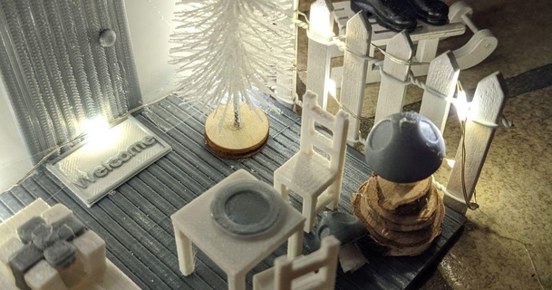 fu mat Maison lutin paillasson maison Nicki Télécharger libre stl modèle imprimablescom 3d modèles Ménage décor 3d print model - Mito3D