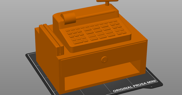 Kasse download frei stl Modell Printablescom 3d Modelle Spielzeuge Spiele registrieren 3d print model - Mito3D
