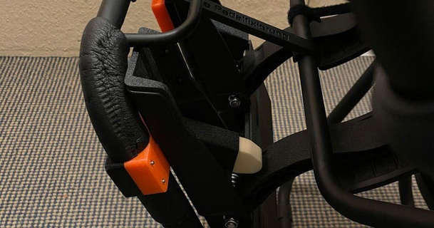 montagehilfe csl Elite Pedal Spielsitz Herausforderung clay2f download frei stl Modell Printablescom 3d Modelle Gadgets Video Spiele cslelit Fanatiker montieren 3d print model - Mito3D