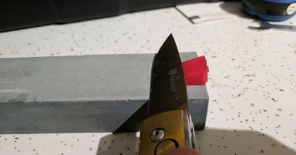 knife sharpening angle blocks x9x9x9x9x9 download free stl model printablescom 3d models hobby & makers tools blade stone shapener wet 3d print model - Mito3D