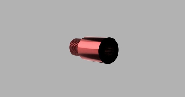 extended outer barrel g&g firehawk planetler download free stl model printablescom 3d models sports & outdoor 6mmairsoft airsoft airsoftaccesories airsoftparts 3d print model - Mito3D