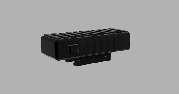 battery box picatinny rail planetler download free stl model printablescom 3d models sports & outdoor 3slipo 6mmairsoft airsoft airsoftaccesories airsoftaccessories 3d print model - Mito3D