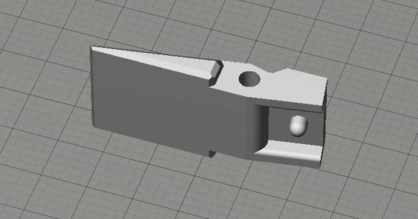 airsoft g36 modified magazine lever catch longer version planetler download free stl model printablescom 3d models sports & outdoor 6mmairsoft airsoftaccesories airsoftaccessories airsoftparts airsofg36 3d print model - Mito3D