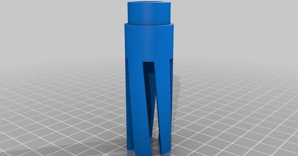 airsoft muzzle brake flash hider planetler download free stl model printablescom 3d models sports & outdoor 6mmairsoft airsoftaccesories airsoftaccessories airsoftparts 3d print model - Mito3D
