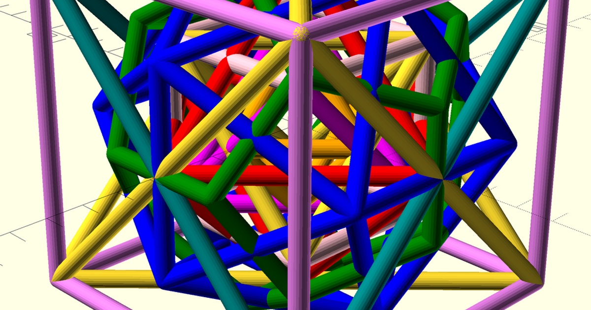 fraktal mozaikleme platonik katılar kullanıcıtogo indir Bedava stl model printablescom 3d modeller Sanat tasarım tasarımlar geometri matematik bulmaca 3D print model - Mito3D