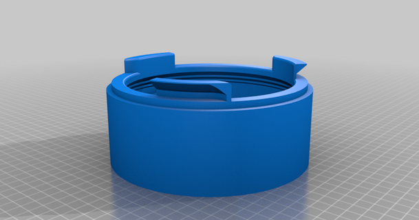 lg 59 air conditioner hose connector glitzville download free stl model printablescom 3d models household house equipment aircon airconditioner airconditioning functional functionalprint 3d print model - Mito3D