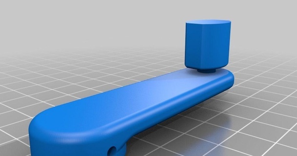 small crank handle didier download free stl model printablescom 3d models hobby & makers ideas 3d print model - Mito3D