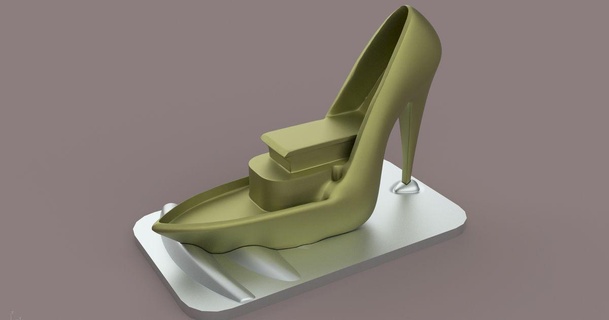 Schuh Boot ubermeisters download frei stl Modell Printablescom 3d Modelle Kunst Design Skulpturen 3d print model - Mito3D