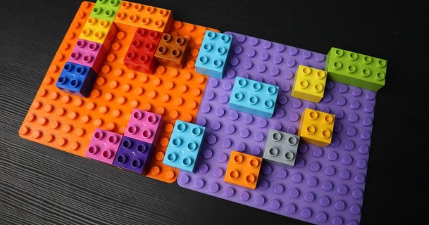 Lego Duplo inşa etmek tabak özelleştirilebilir bağırsak indir Bedava stl model printablescom 3d modeller oyuncaklar oyunlar bina legoduplo 3d print model - Mito3D