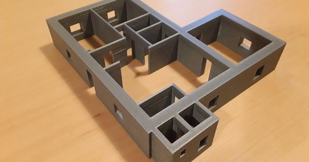 3d Drucken Wohnung Fußboden planen Norbert download frei stl Modell Printablescom Modelle Welt scannt Architektur Stadtplanung 3d print model - Mito3D