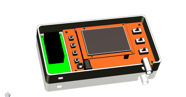 housing dso138 therealjocki download free stl model printablescom 3d models gadgets portable devices 138 dso oscilloscope oszilloskop 3d print model - Mito3D