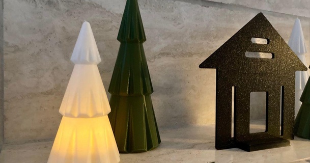 vaso modalità Natale albero tè luci alex Scarica gratuito stl modello printablescom 3d Modelli domestico arredamento decorazioni natalizie ornamento natale 3d print model - Mito3D