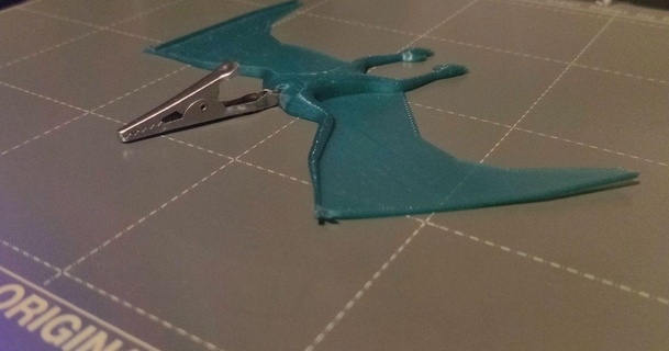 uçan timsah klips pterosaur çıkış indir Bedava stl model printablescom 3d modeller oyuncaklar oyunlar dinozor pterosaurlar 3d print model - Mito3D