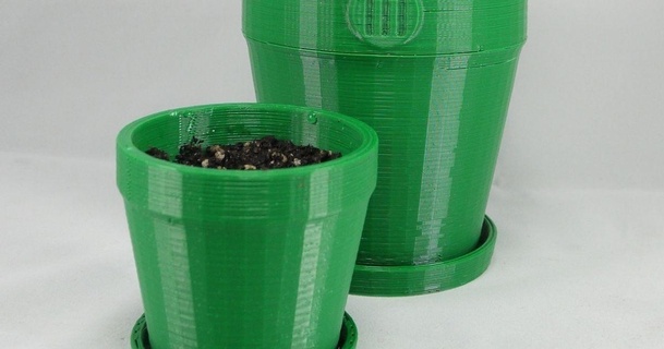 makerpot saucer matthew laberge download free stl model printablescom 3d models hobby & makers ideas container cup garden gardening 3d print model - Mito3D