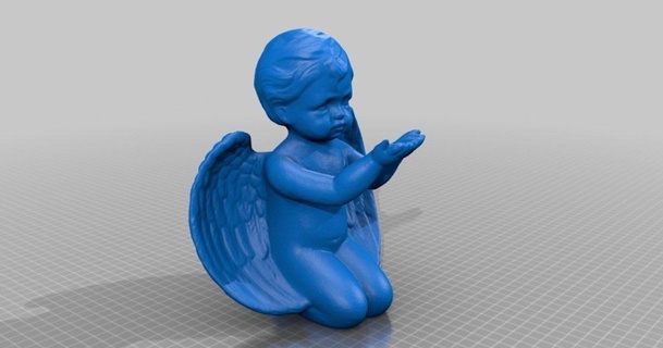 bebé ángel yzc diseño descargar gratis stl modelo imprimiblescom 3d modelos casa equipo 3d print model - Mito3D