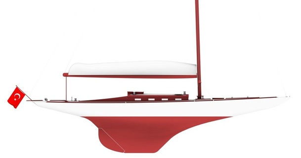Drago yacht yzc design Scarica gratuito stl modello printablescom 3d Modelli giocattoli Giochi veicoli barca vela andare in yachting 3d print model - Mito3D