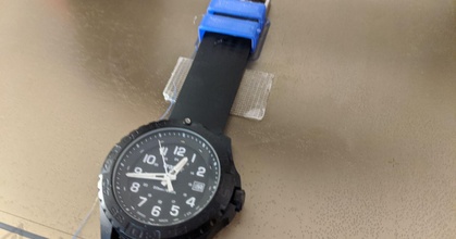 orologio cinghia custode traccia p96 darragh Scarica gratuito stl modello printablescom 3d Modelli moda Accessori flessibile orologi cinturino portacinturino 3d print model - Mito3D