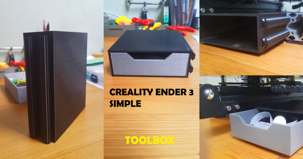 creality ender 3 toolbox alexcreator download free stl model printablescom 3d models printers - upgrades ender3 ender3upgrade 3d print model - Mito3D