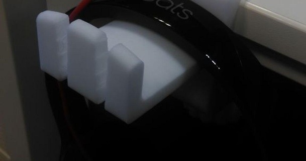 kulaklık Kulp destek büyük kırmızı düğme indir Bedava stl model printablescom 3d modeller ev halkı ofis masası tutucu sahibi 3d print model - Mito3D