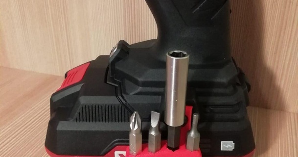 magnetic bit holder parkside drill shooter download free stl model printablescom 3d models hobby & makers tools drillbit 3d print model - Mito3D