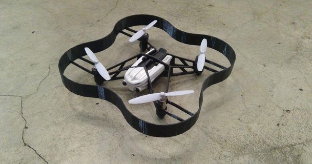 parrot minidrone bumper jls download free stl model printablescom 3d models hobby & makers rc robotics 3d print model - Mito3D